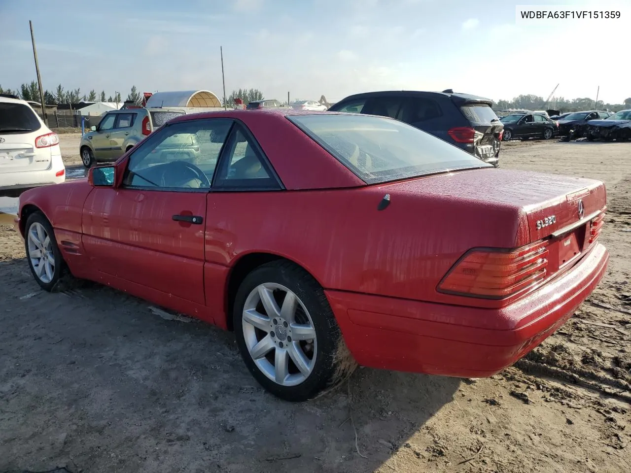 1997 Mercedes-Benz Sl 320 VIN: WDBFA63F1VF151359 Lot: 76164124