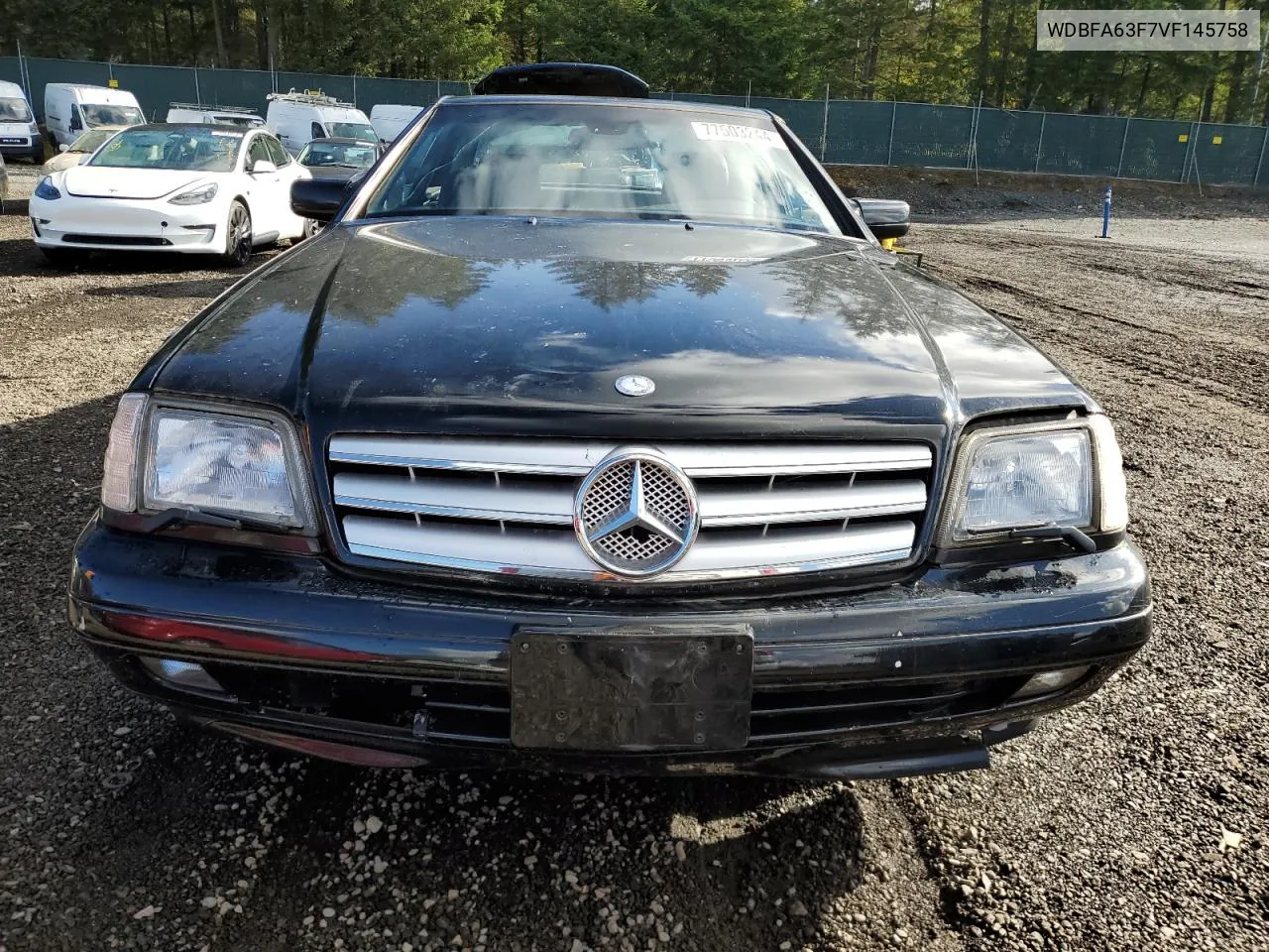 1997 Mercedes-Benz Sl 320 VIN: WDBFA63F7VF145758 Lot: 77503244