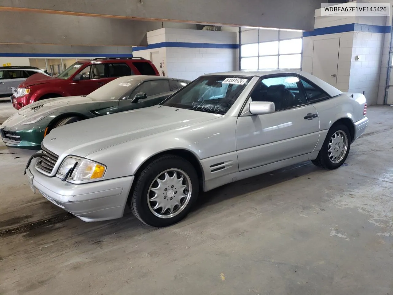 1997 Mercedes-Benz Sl 500 VIN: WDBFA67F1VF145426 Lot: 81231524