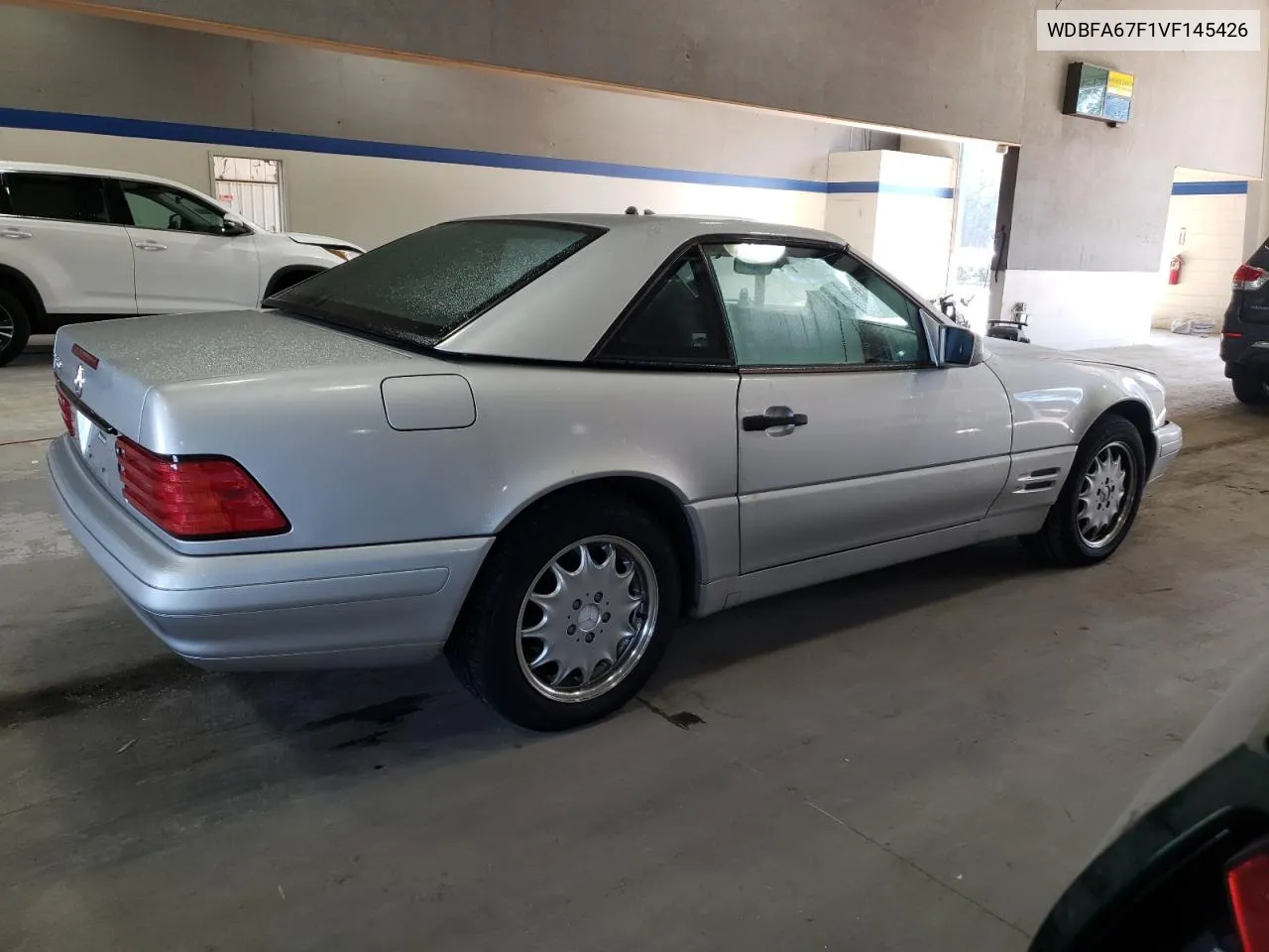 1997 Mercedes-Benz Sl 500 VIN: WDBFA67F1VF145426 Lot: 81231524