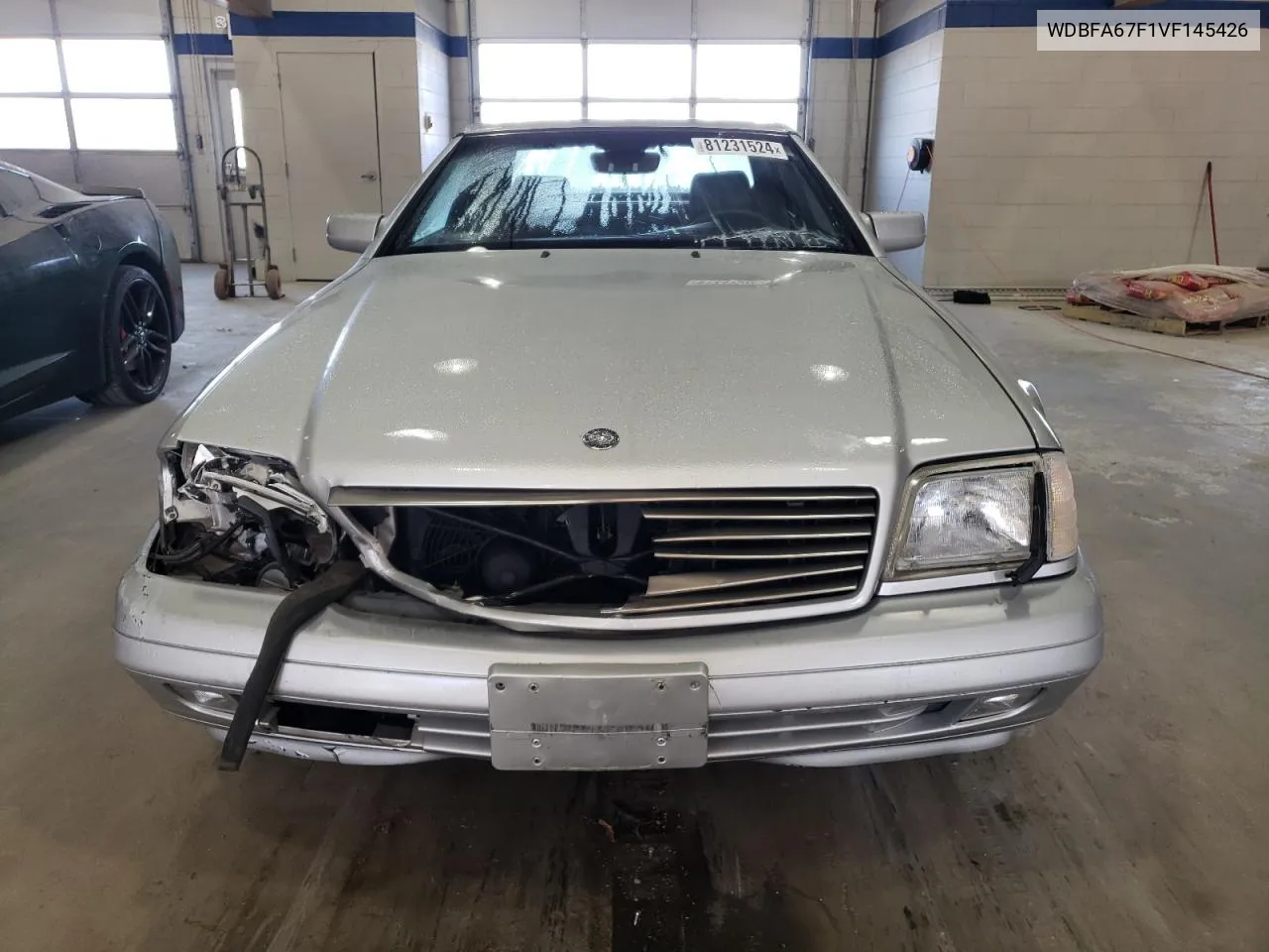 1997 Mercedes-Benz Sl 500 VIN: WDBFA67F1VF145426 Lot: 81231524