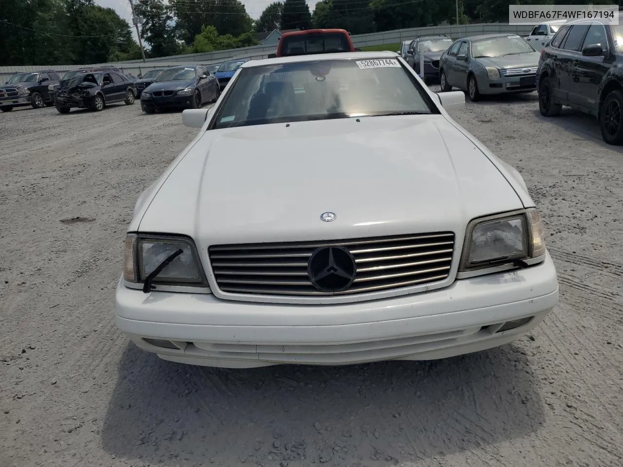 1998 Mercedes-Benz Sl 500 VIN: WDBFA67F4WF167194 Lot: 52867744