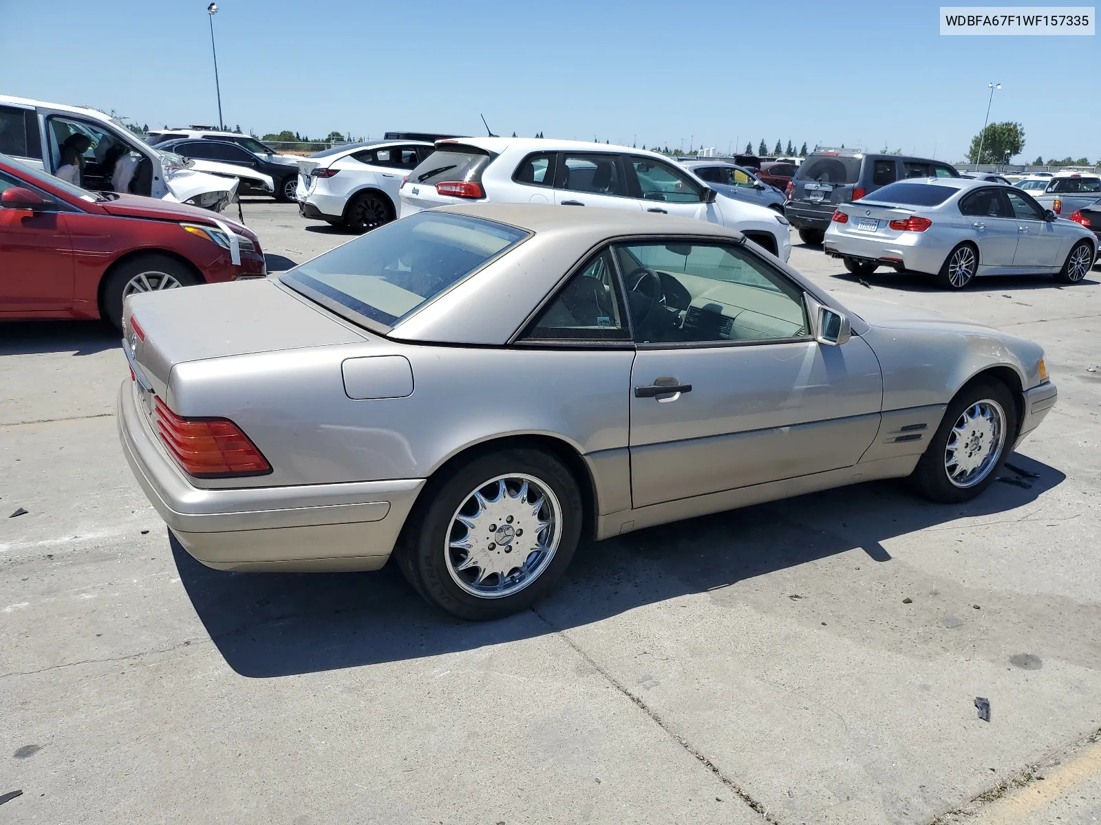 1998 Mercedes-Benz Sl 500 VIN: WDBFA67F1WF157335 Lot: 56956294