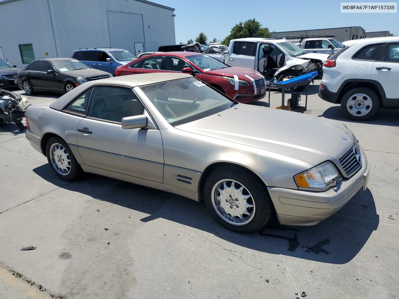 1998 Mercedes-Benz Sl 500 VIN: WDBFA67F1WF157335 Lot: 56956294