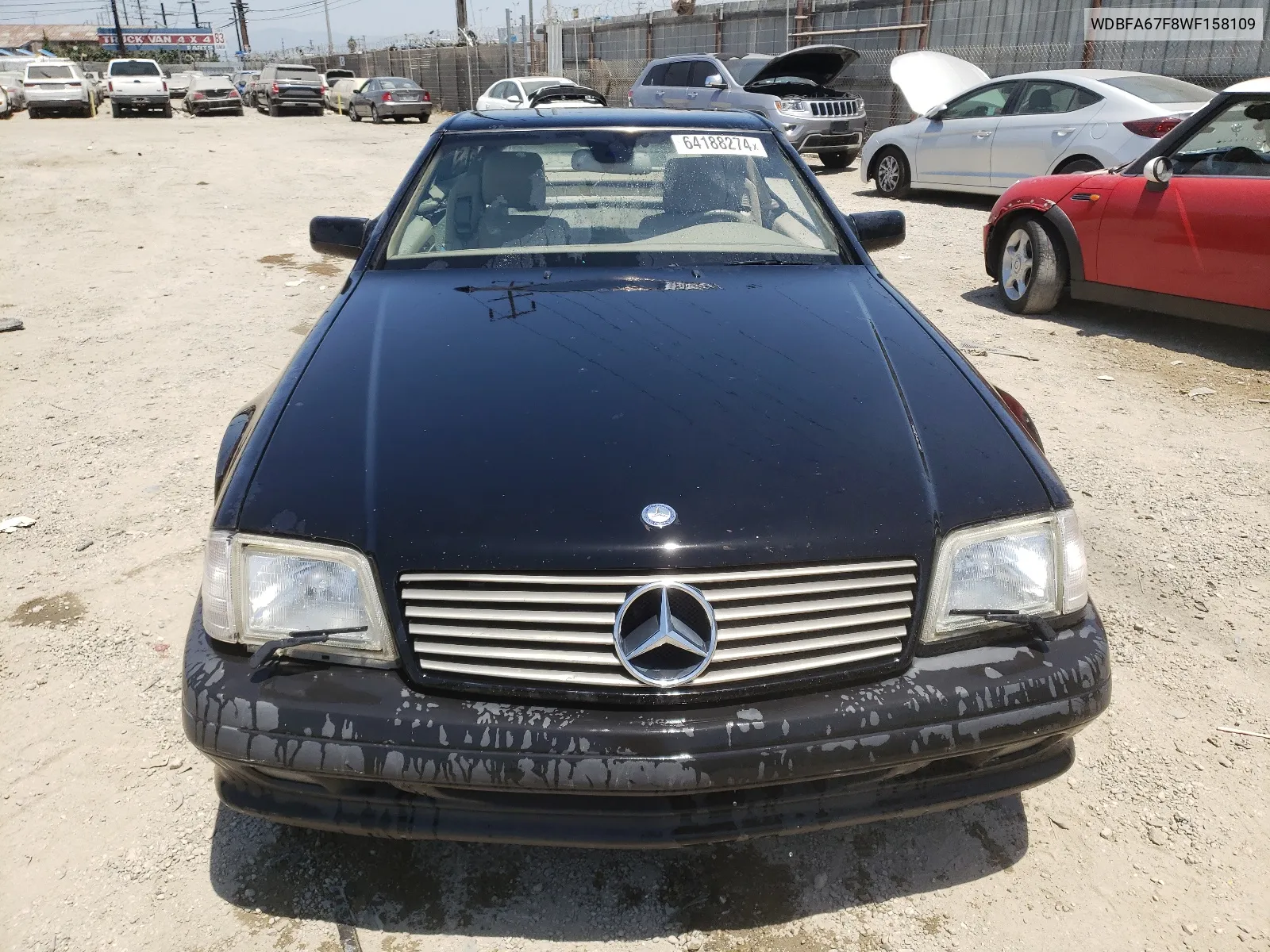 1998 Mercedes-Benz Sl 500 VIN: WDBFA67F8WF158109 Lot: 64188274