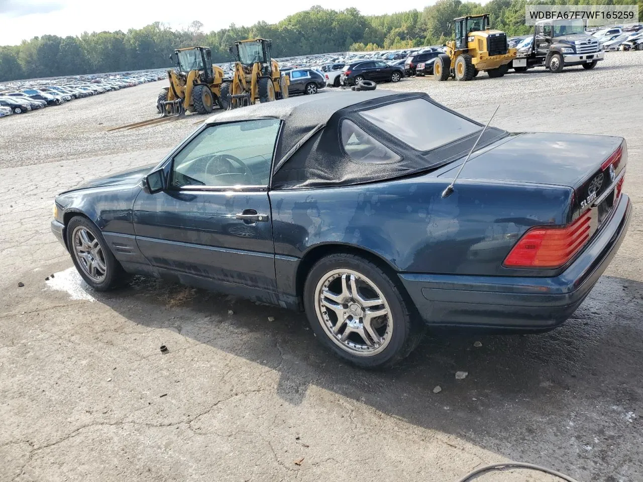 1998 Mercedes-Benz Sl 500 VIN: WDBFA67F7WF165259 Lot: 73132364