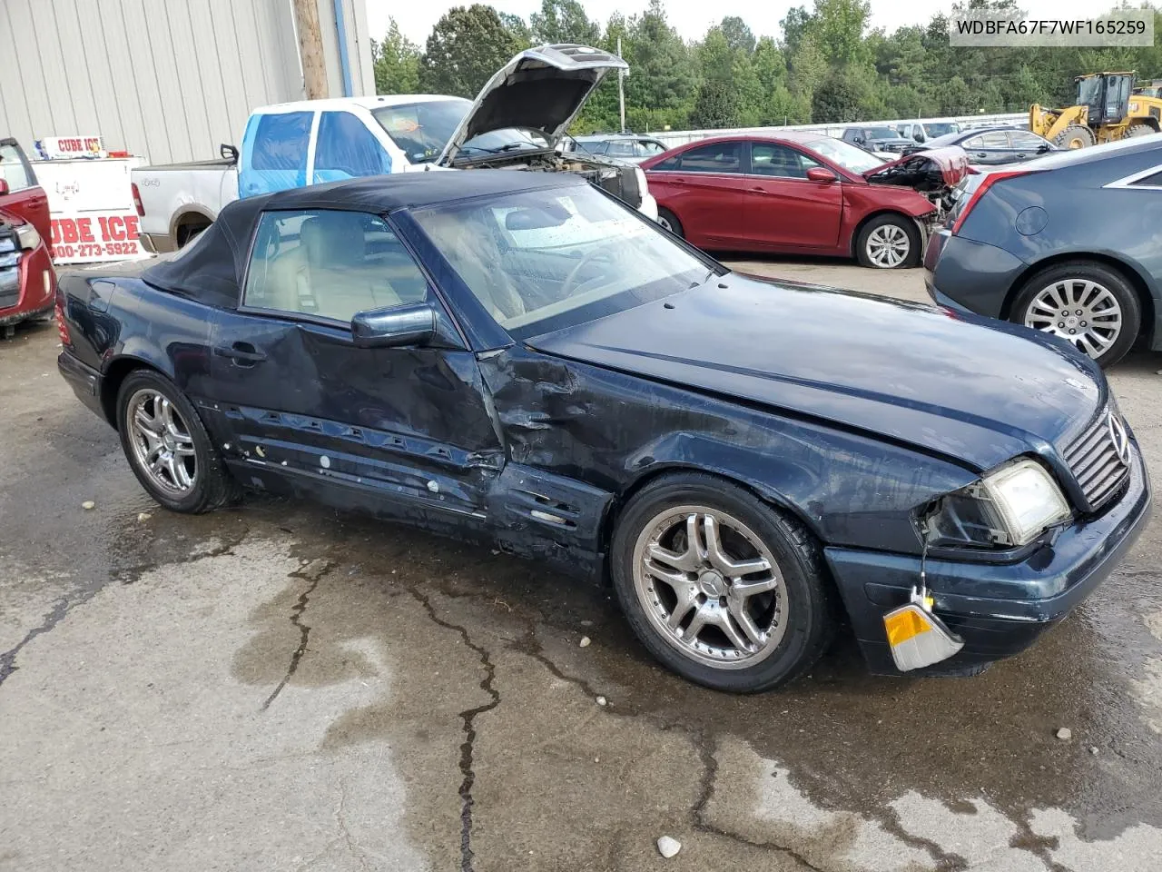 1998 Mercedes-Benz Sl 500 VIN: WDBFA67F7WF165259 Lot: 73132364