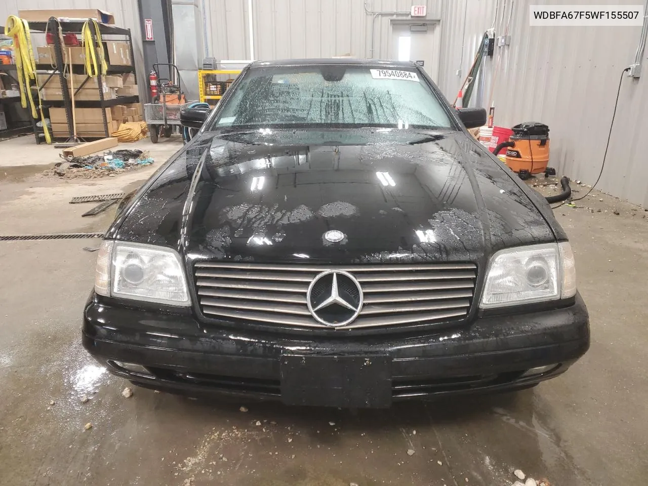 1998 Mercedes-Benz Sl 500 VIN: WDBFA67F5WF155507 Lot: 79540884