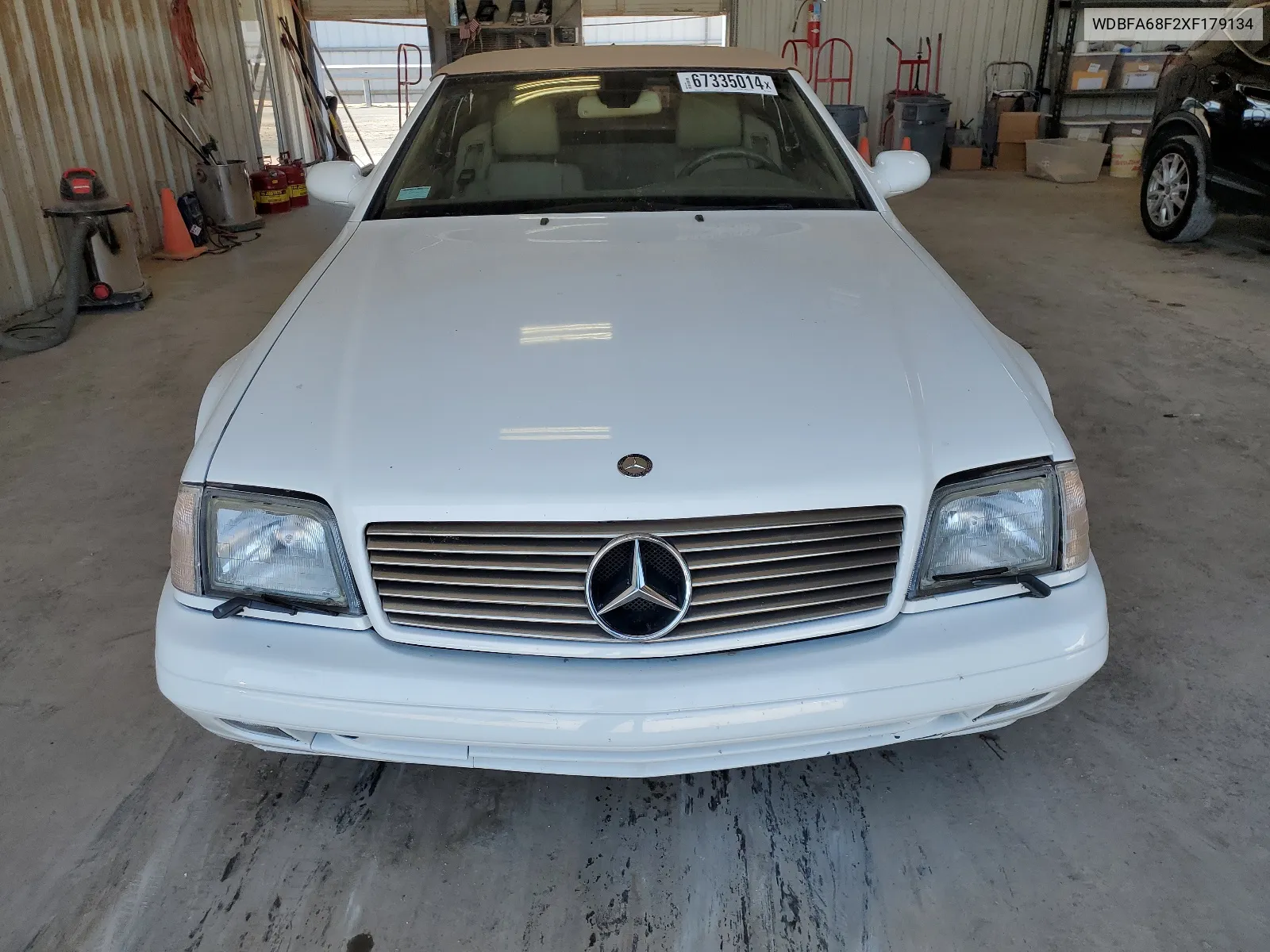 1999 Mercedes-Benz Sl 500 VIN: WDBFA68F2XF179134 Lot: 67335014