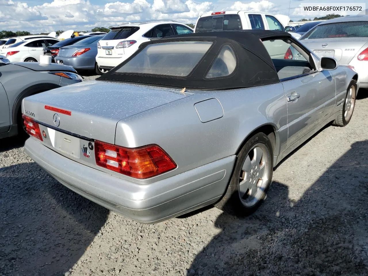 1999 Mercedes-Benz Sl 500 VIN: WDBFA68F0XF176572 Lot: 74715254