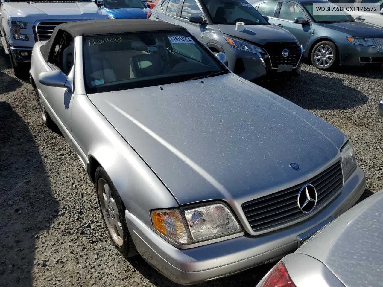 1999 Mercedes-Benz Sl 500 VIN: WDBFA68F0XF176572 Lot: 74715254