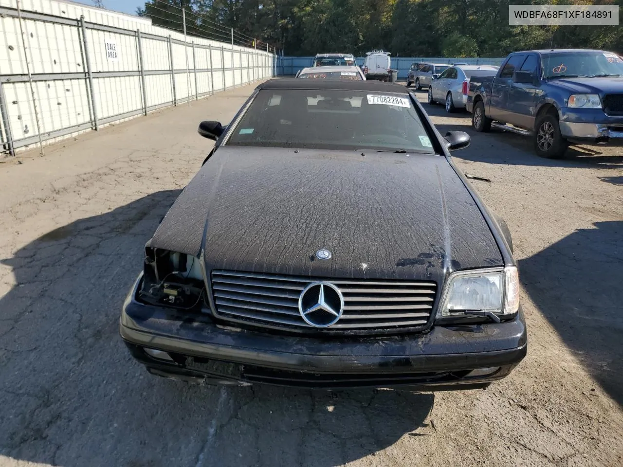 1999 Mercedes-Benz Sl 500 VIN: WDBFA68F1XF184891 Lot: 77082284