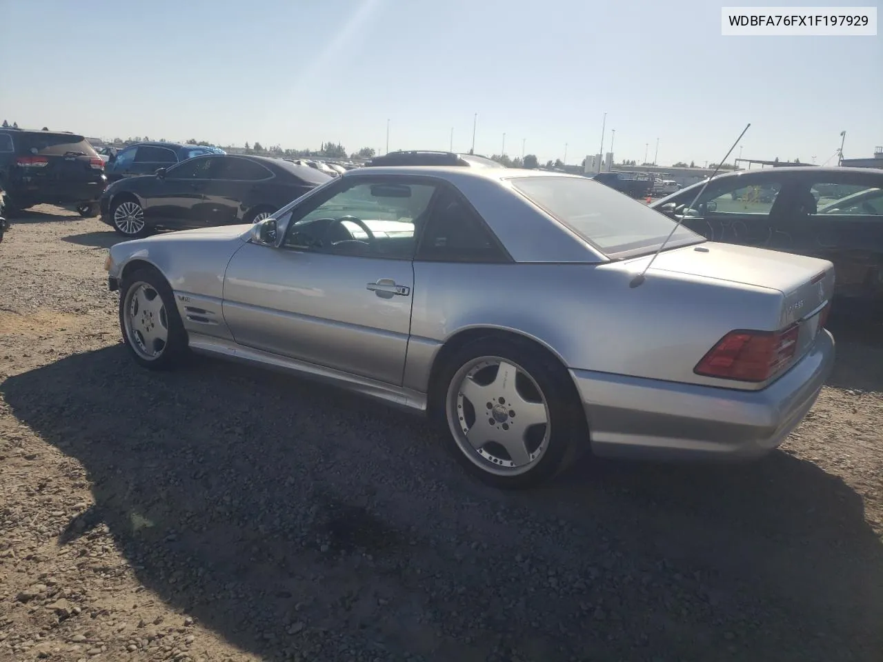 2001 Mercedes-Benz Sl 600 VIN: WDBFA76FX1F197929 Lot: 69343594