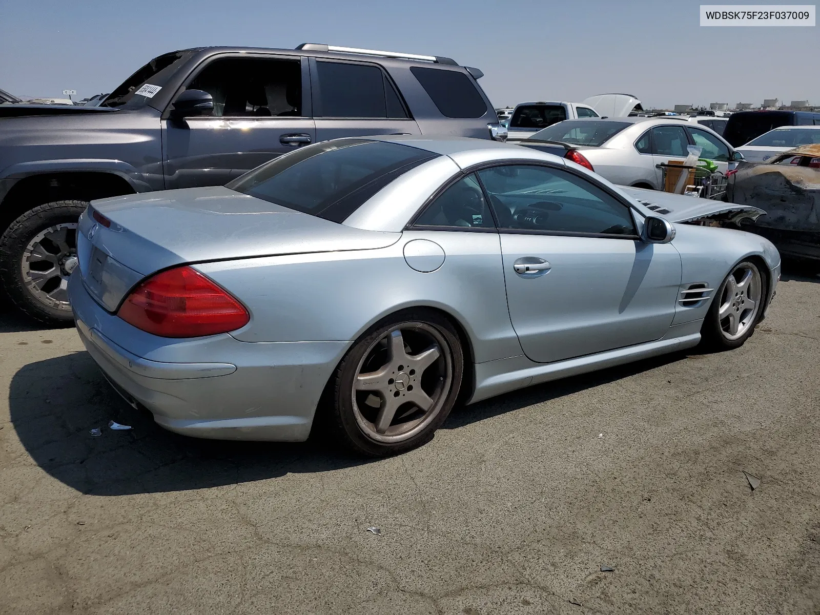 2003 Mercedes-Benz Sl 500R VIN: WDBSK75F23F037009 Lot: 64549924