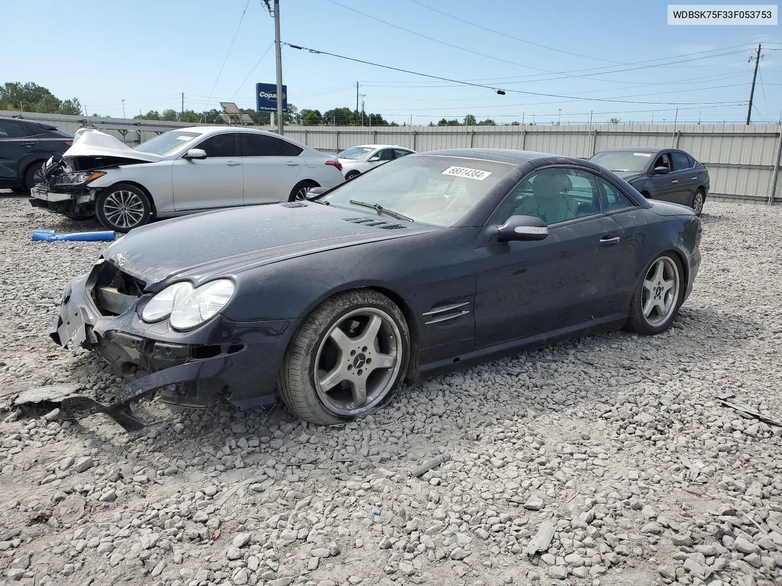 2003 Mercedes-Benz Sl 500R VIN: WDBSK75F33F053753 Lot: 66814384