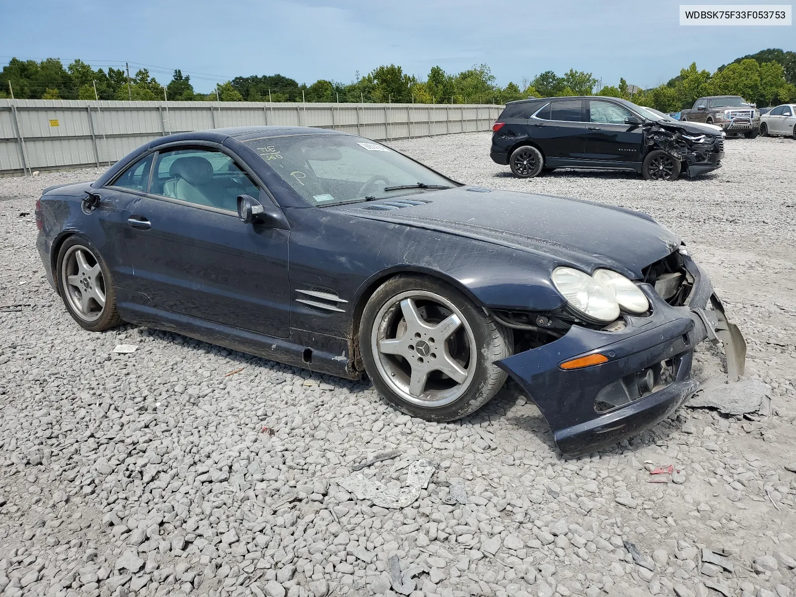 2003 Mercedes-Benz Sl 500R VIN: WDBSK75F33F053753 Lot: 66814384