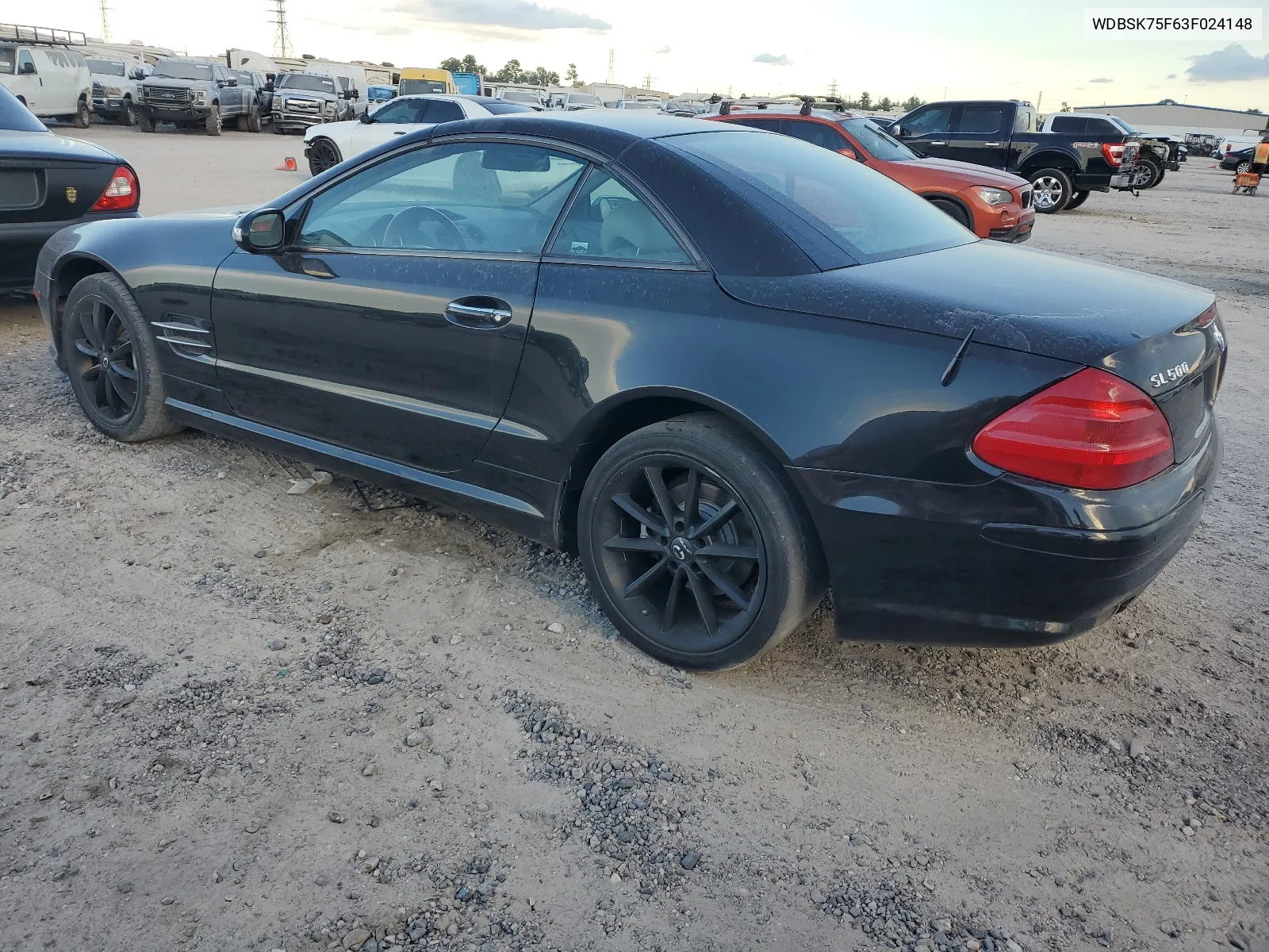 2003 Mercedes-Benz Sl 500R VIN: WDBSK75F63F024148 Lot: 67732254