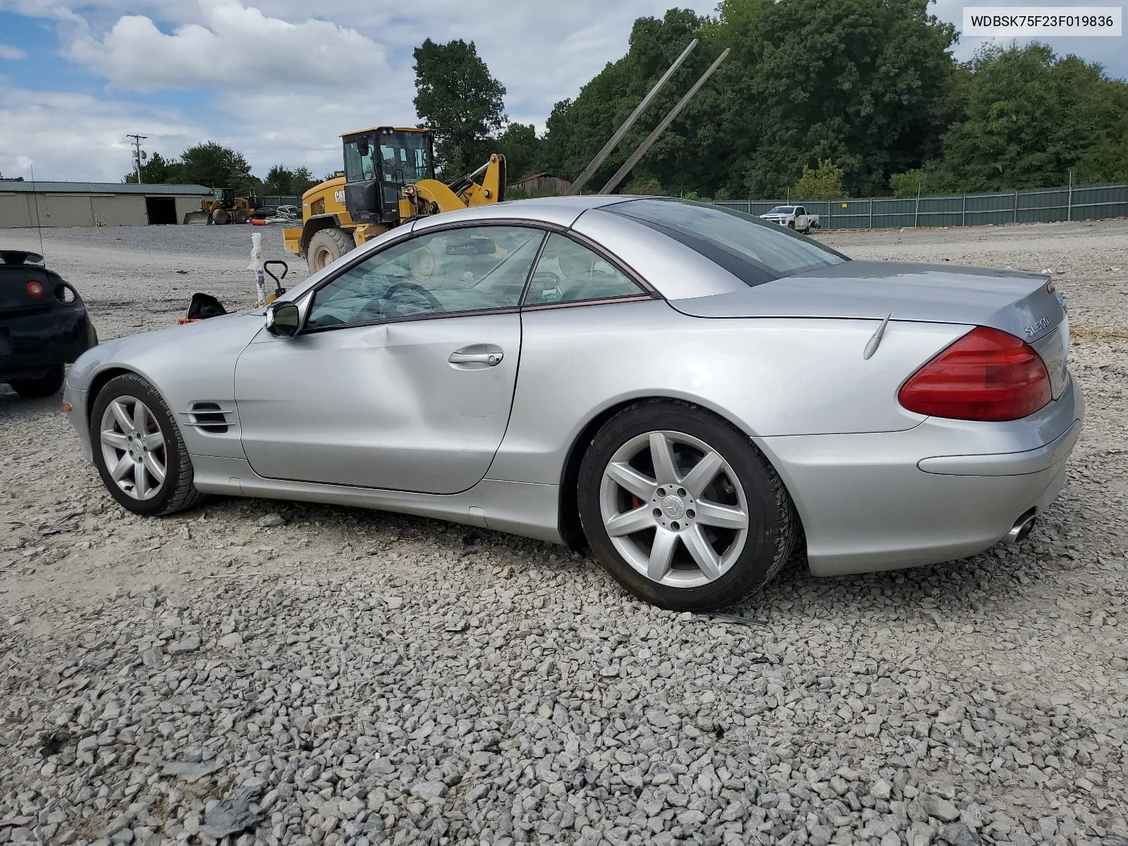 2003 Mercedes-Benz Sl 500R VIN: WDBSK75F23F019836 Lot: 68054494