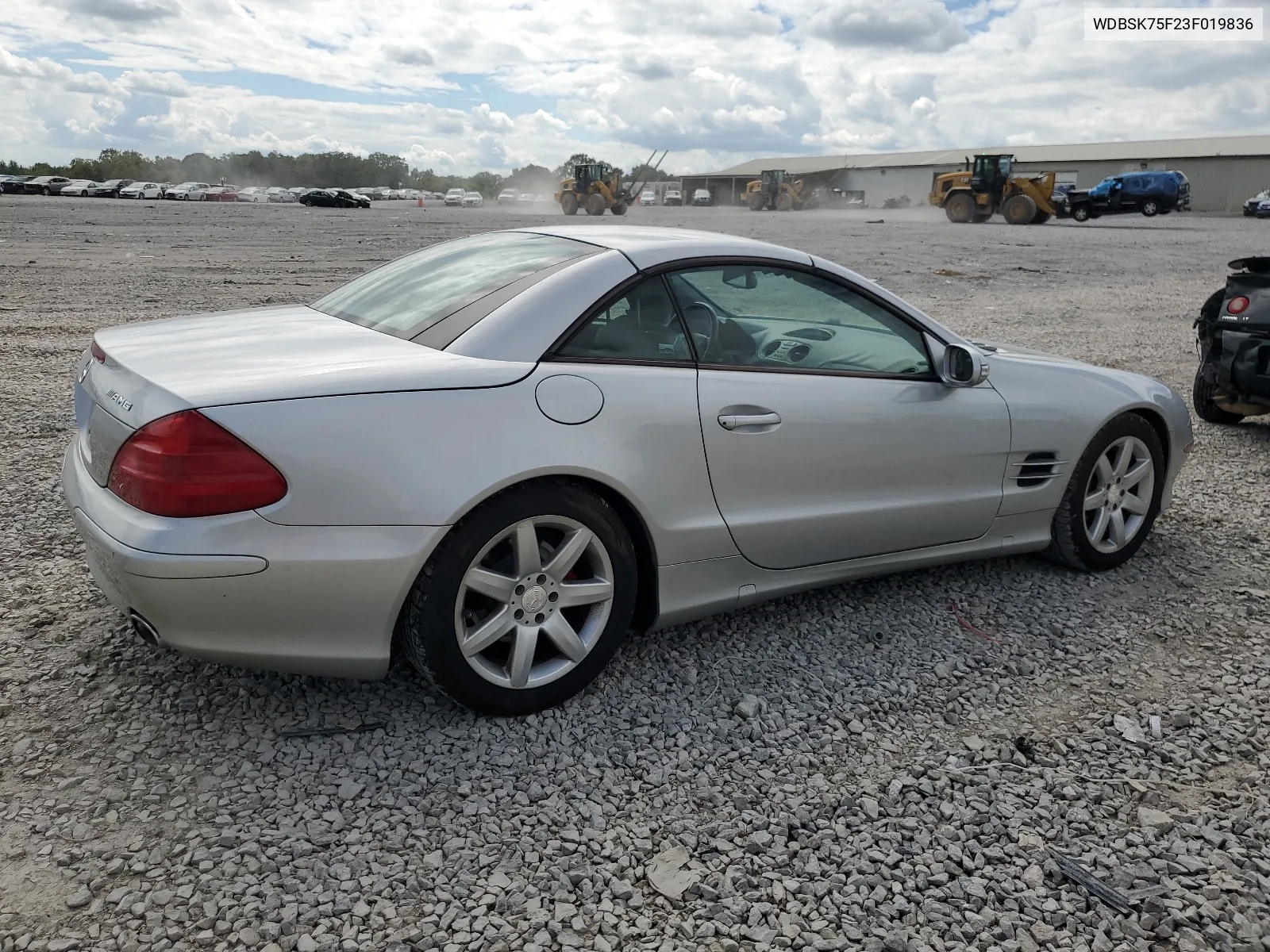 2003 Mercedes-Benz Sl 500R VIN: WDBSK75F23F019836 Lot: 68054494