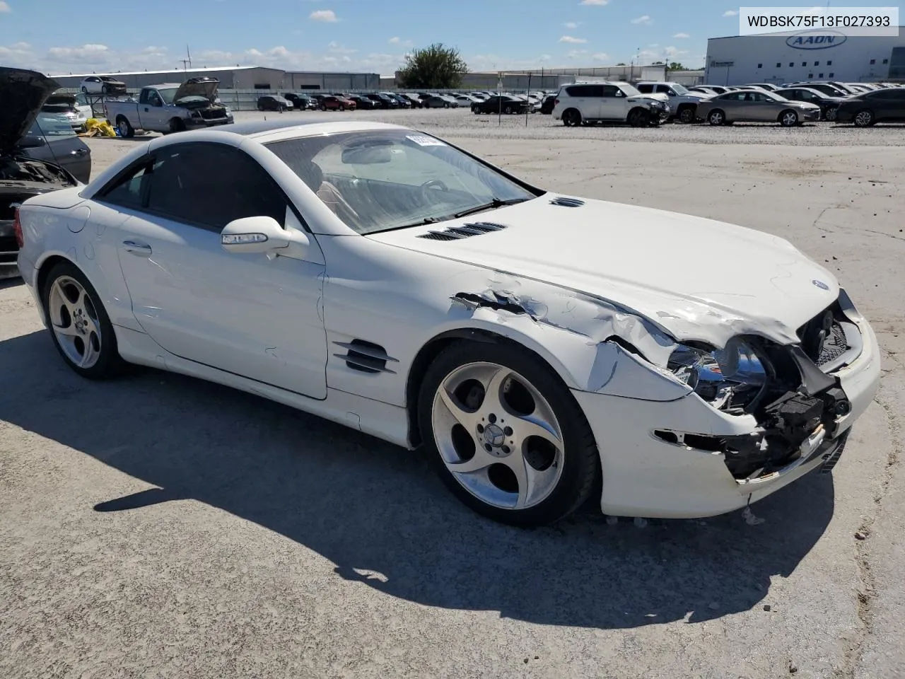 2003 Mercedes-Benz Sl 500R VIN: WDBSK75F13F027393 Lot: 69291004