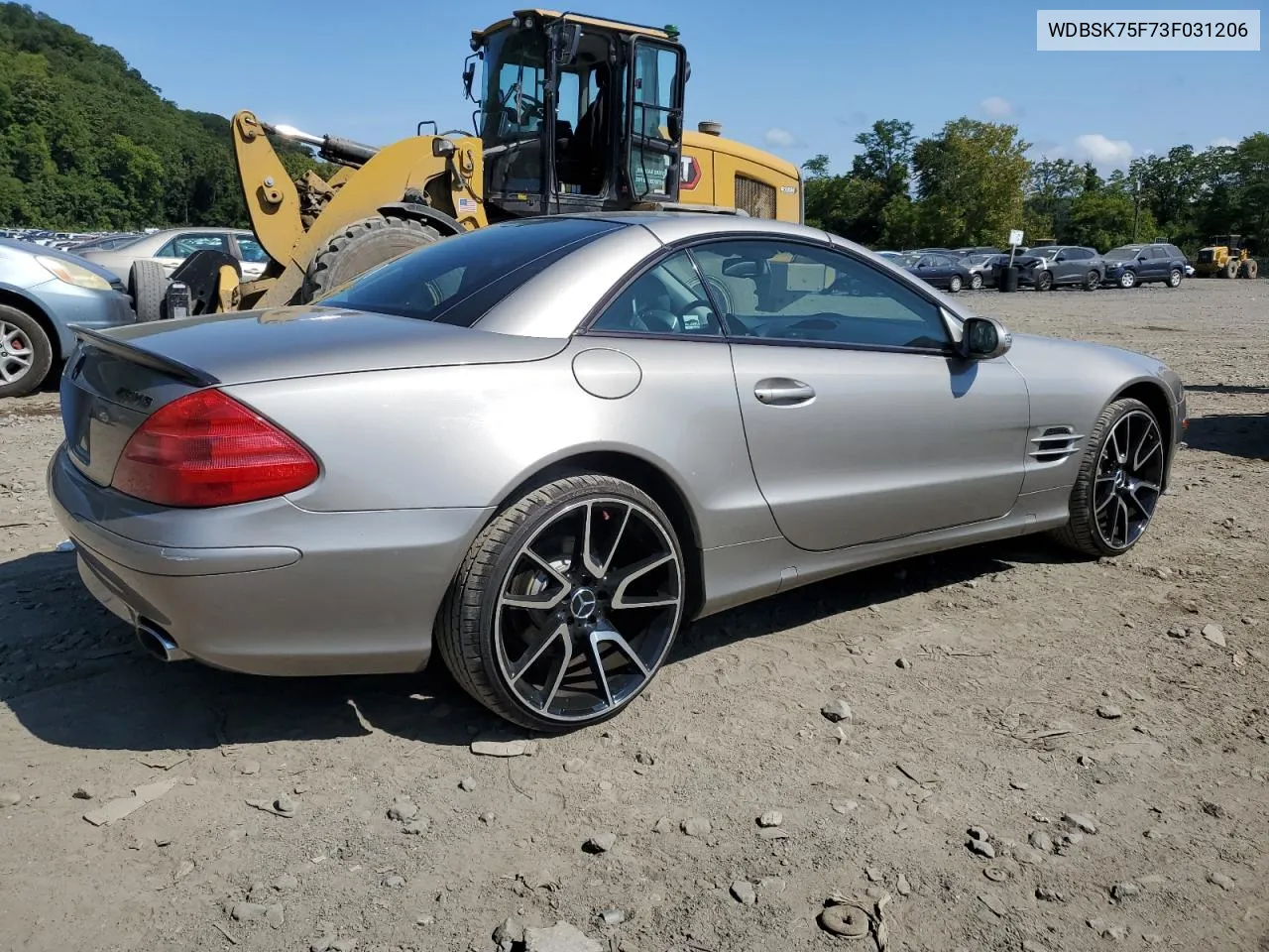 2003 Mercedes-Benz Sl 500R VIN: WDBSK75F73F031206 Lot: 70673664