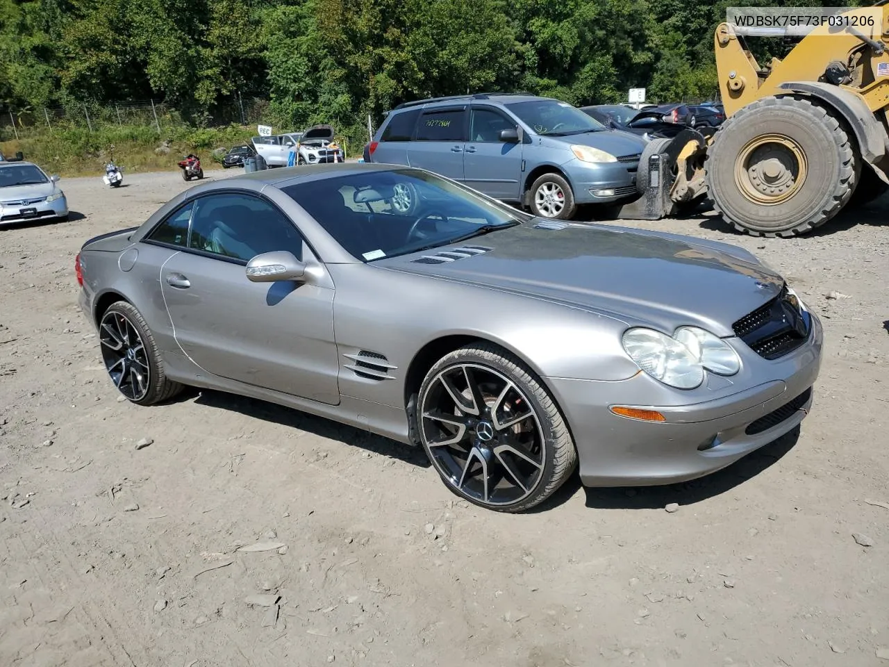 2003 Mercedes-Benz Sl 500R VIN: WDBSK75F73F031206 Lot: 70673664