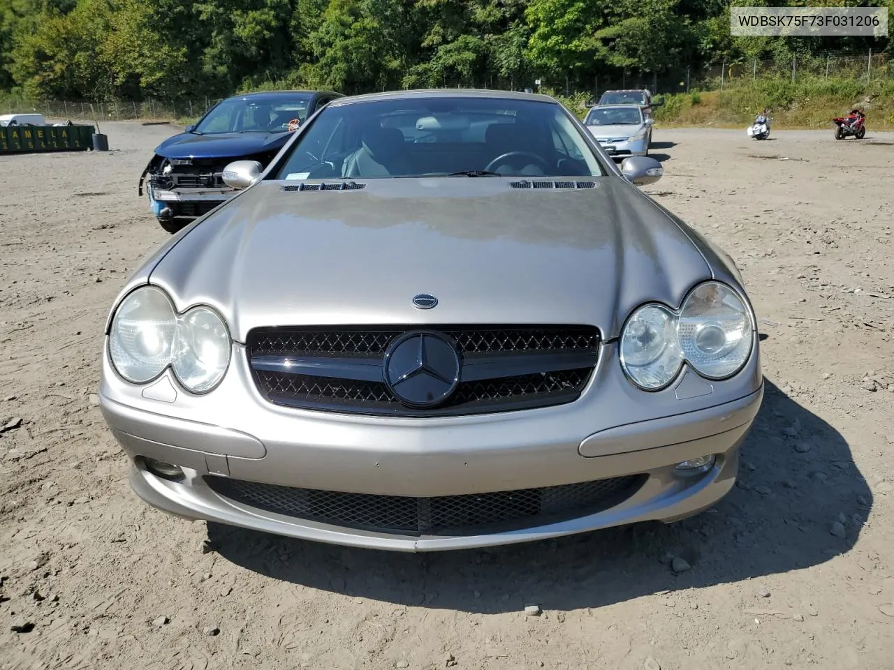 2003 Mercedes-Benz Sl 500R VIN: WDBSK75F73F031206 Lot: 70673664