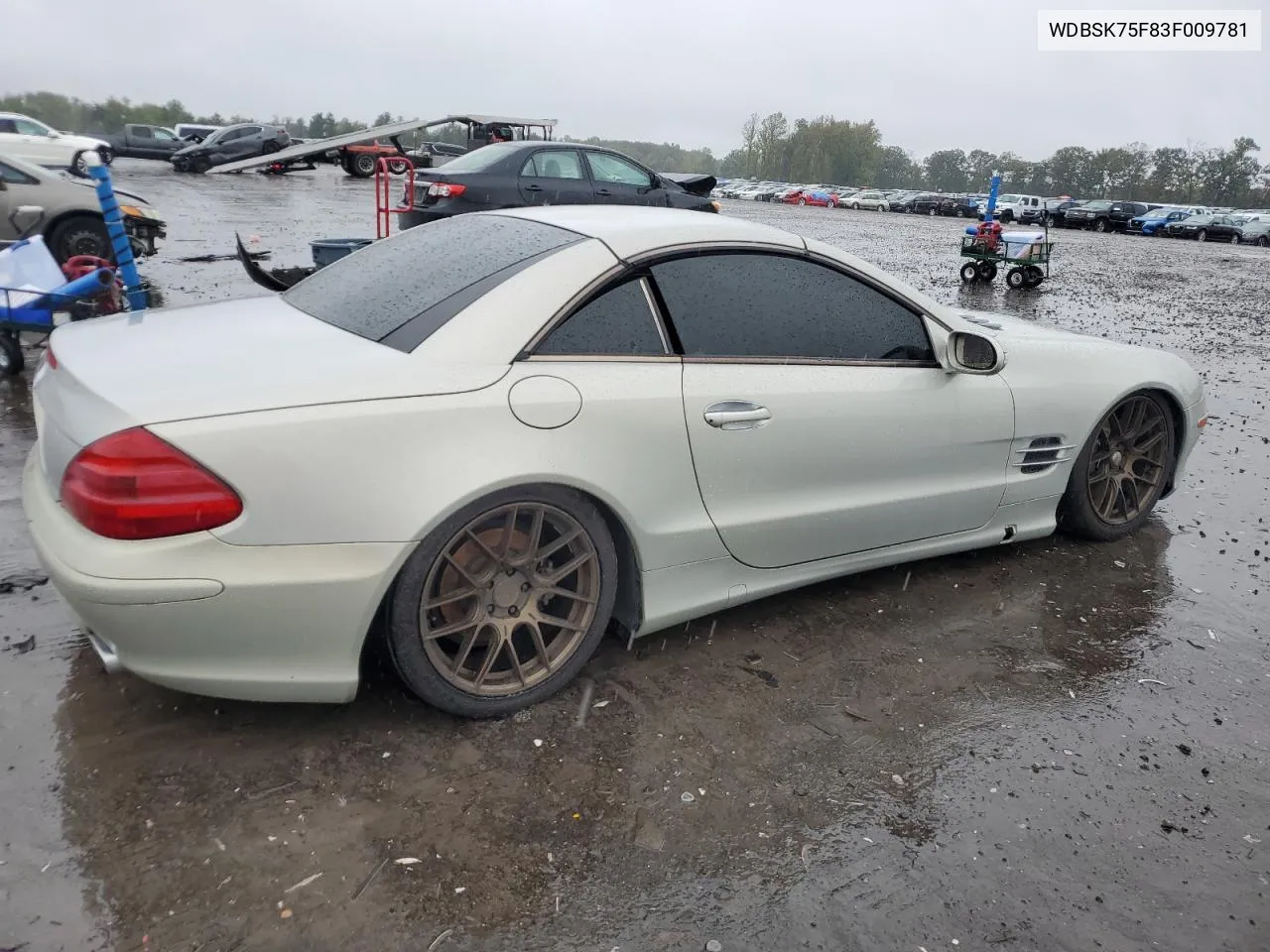 2003 Mercedes-Benz Sl 500R VIN: WDBSK75F83F009781 Lot: 73605994