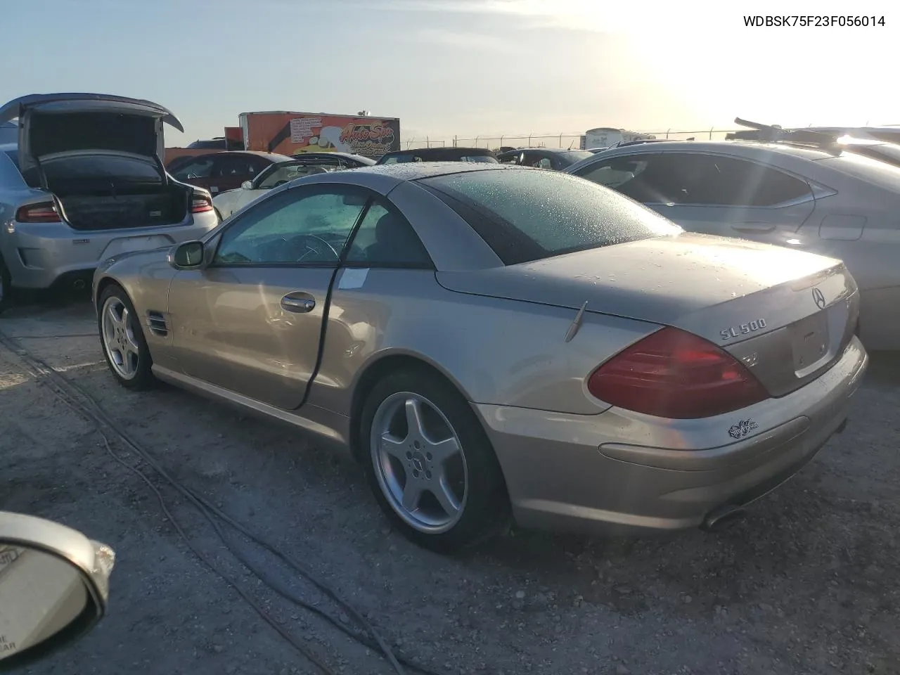 2003 Mercedes-Benz Sl 500R VIN: WDBSK75F23F056014 Lot: 76125094