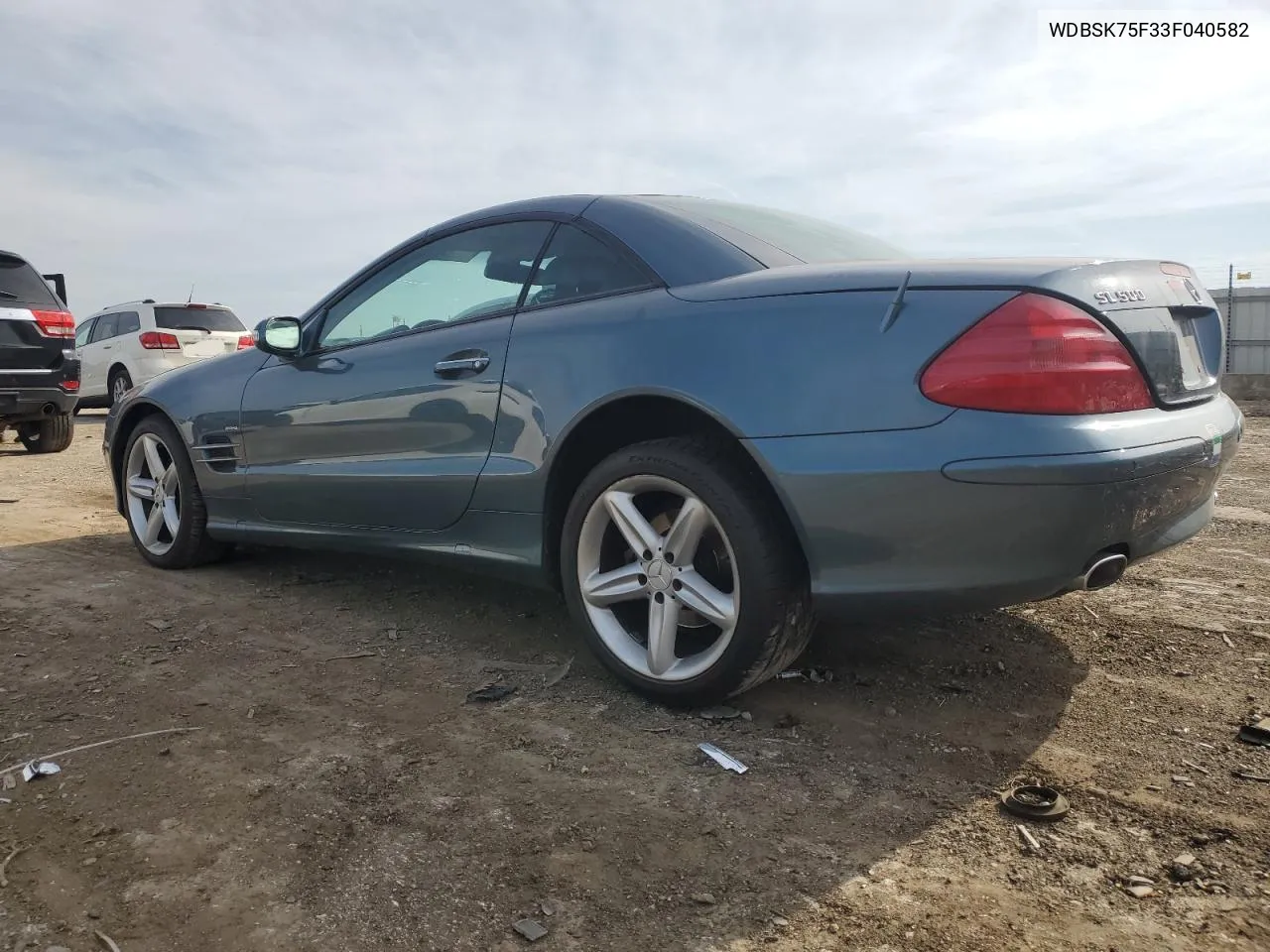 2003 Mercedes-Benz Sl 500R VIN: WDBSK75F33F040582 Lot: 78274494