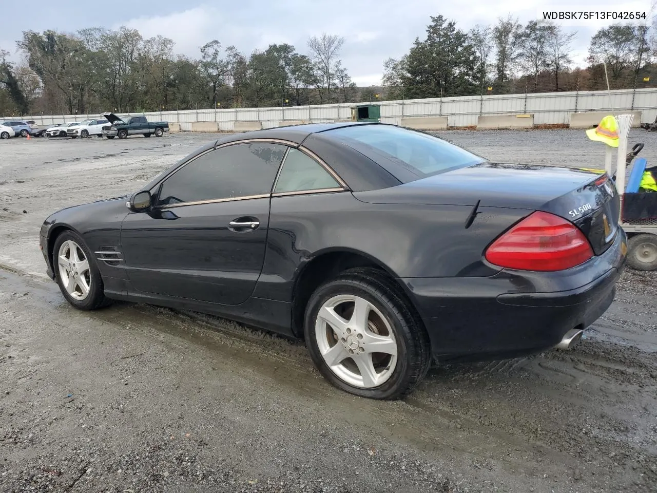 2003 Mercedes-Benz Sl 500R VIN: WDBSK75F13F042654 Lot: 79872844