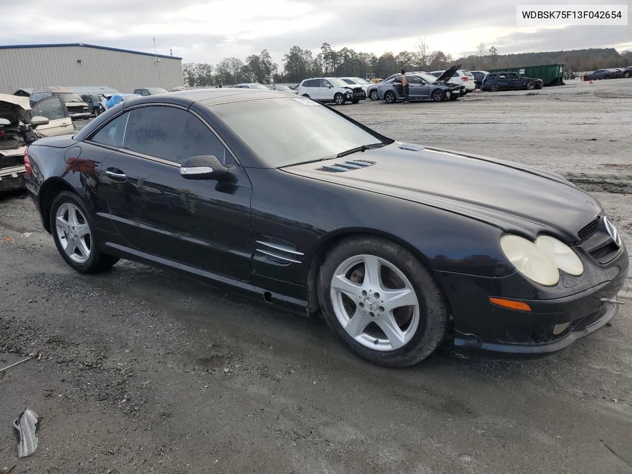 2003 Mercedes-Benz Sl 500R VIN: WDBSK75F13F042654 Lot: 79872844