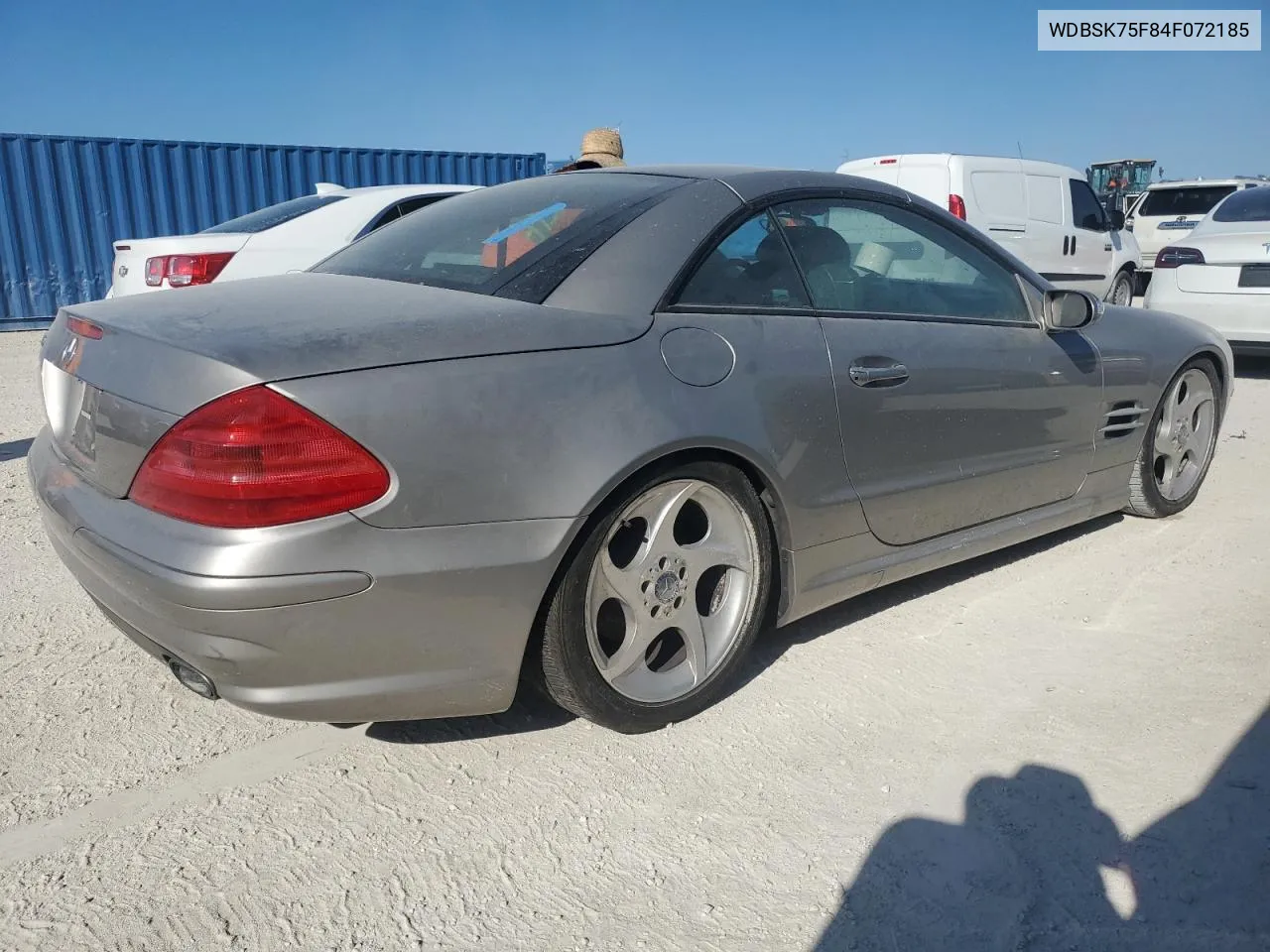 2004 Mercedes-Benz Sl 500 VIN: WDBSK75F84F072185 Lot: 74812244