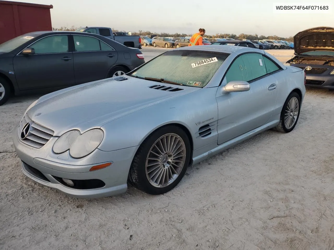 2004 Mercedes-Benz Sl 55 Amg VIN: WDBSK74F64F071683 Lot: 75084534