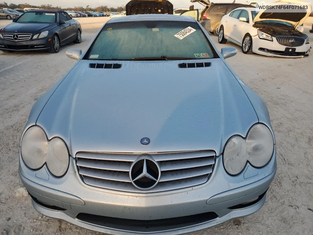 2004 Mercedes-Benz Sl 55 Amg VIN: WDBSK74F64F071683 Lot: 75084534