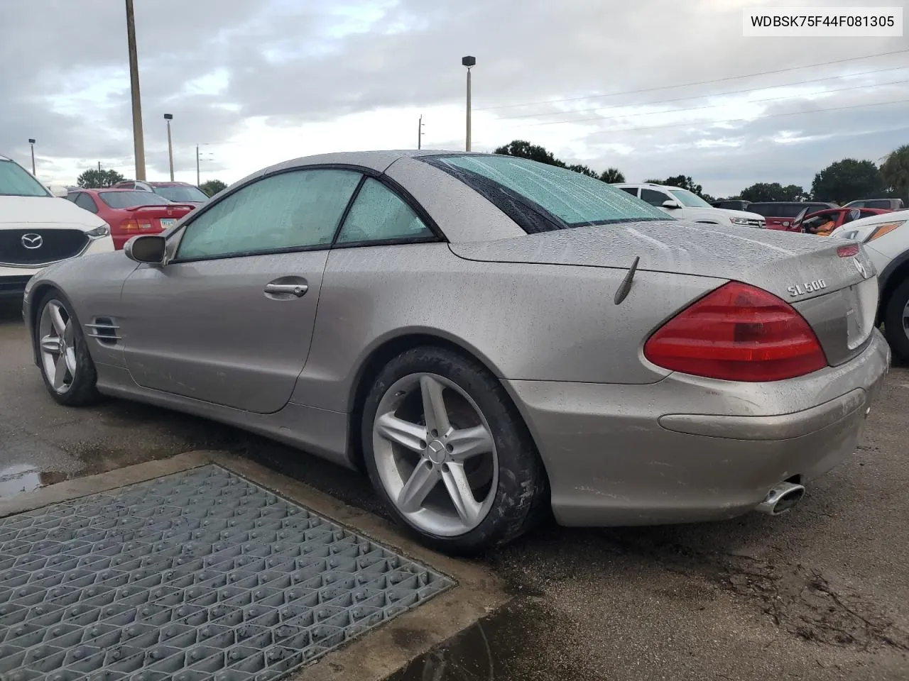 2004 Mercedes-Benz Sl 500 VIN: WDBSK75F44F081305 Lot: 76615384