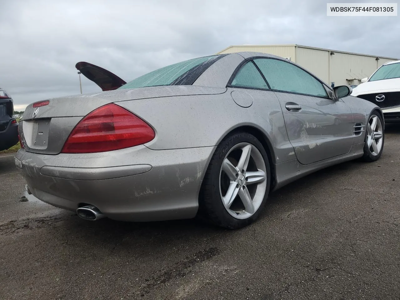 2004 Mercedes-Benz Sl 500 VIN: WDBSK75F44F081305 Lot: 76615384