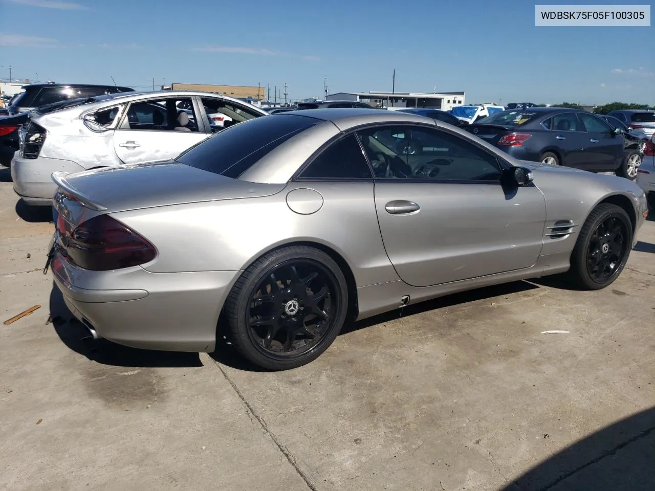 2005 Mercedes-Benz Sl 500 VIN: WDBSK75F05F100305 Lot: 57784254