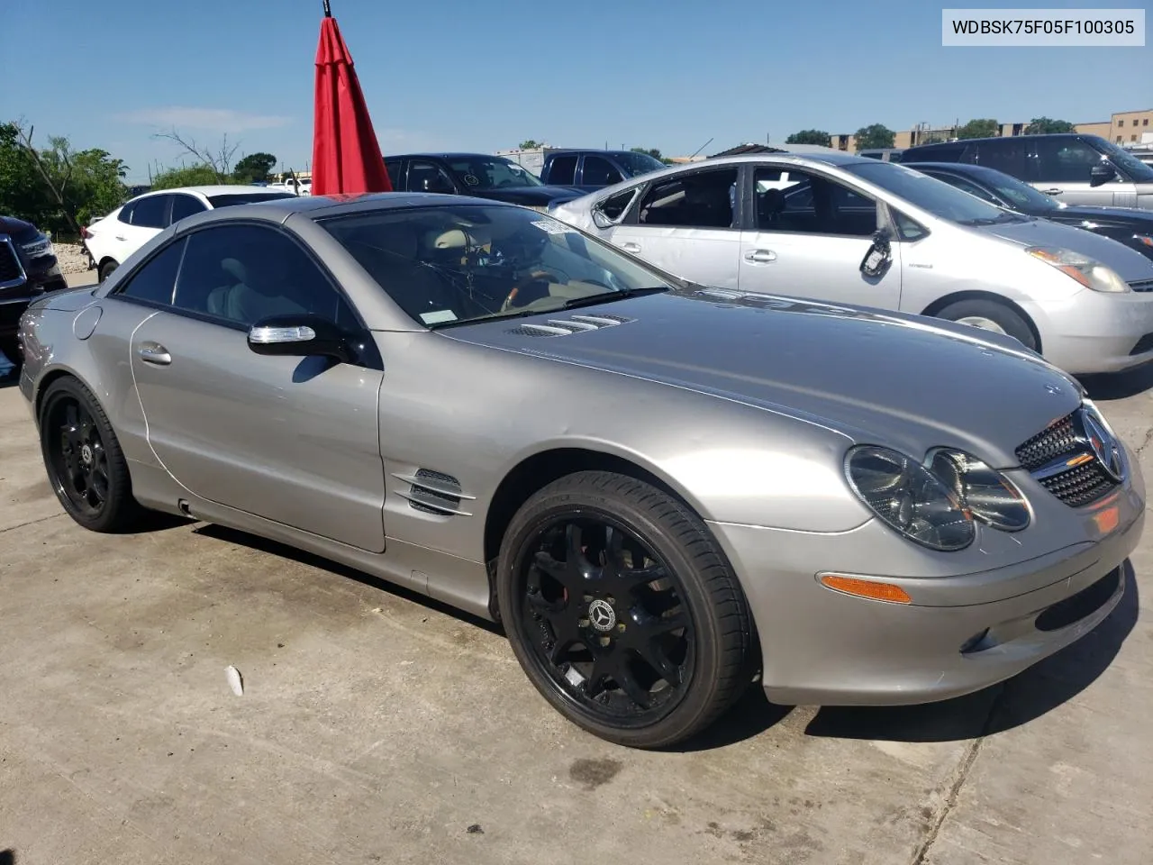 2005 Mercedes-Benz Sl 500 VIN: WDBSK75F05F100305 Lot: 57784254