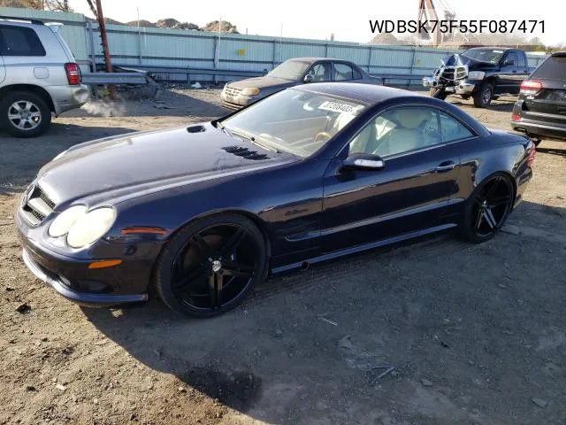 WDBSK75F55F087471 2005 Mercedes-Benz Sl 500