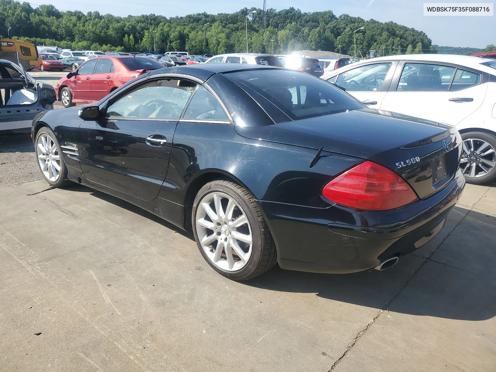 2005 Mercedes-Benz Sl 500 VIN: WDBSK75F35F088716 Lot: 63344254