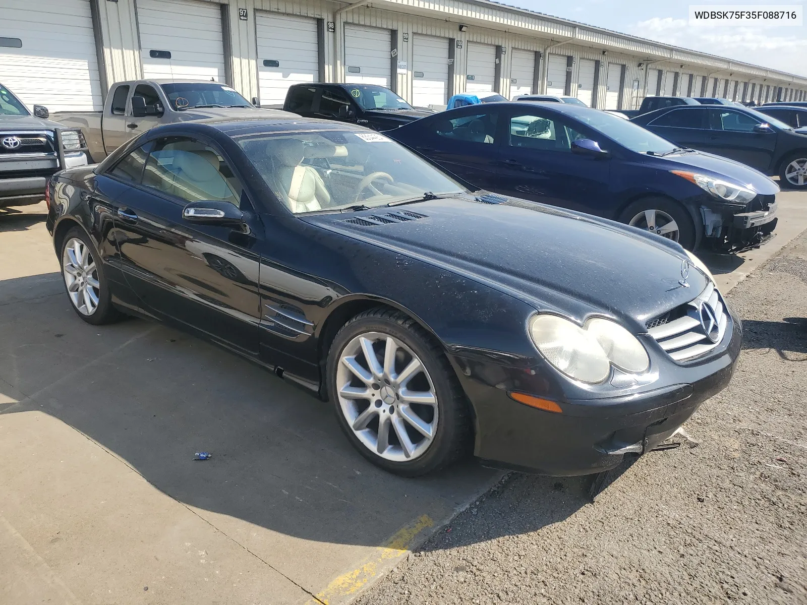 2005 Mercedes-Benz Sl 500 VIN: WDBSK75F35F088716 Lot: 63344254