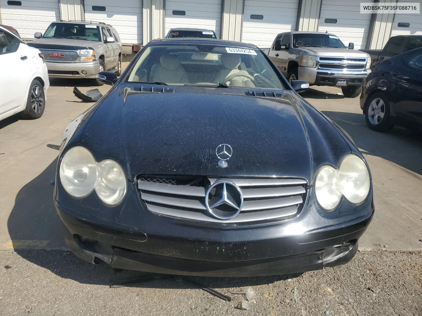 2005 Mercedes-Benz Sl 500 VIN: WDBSK75F35F088716 Lot: 63344254