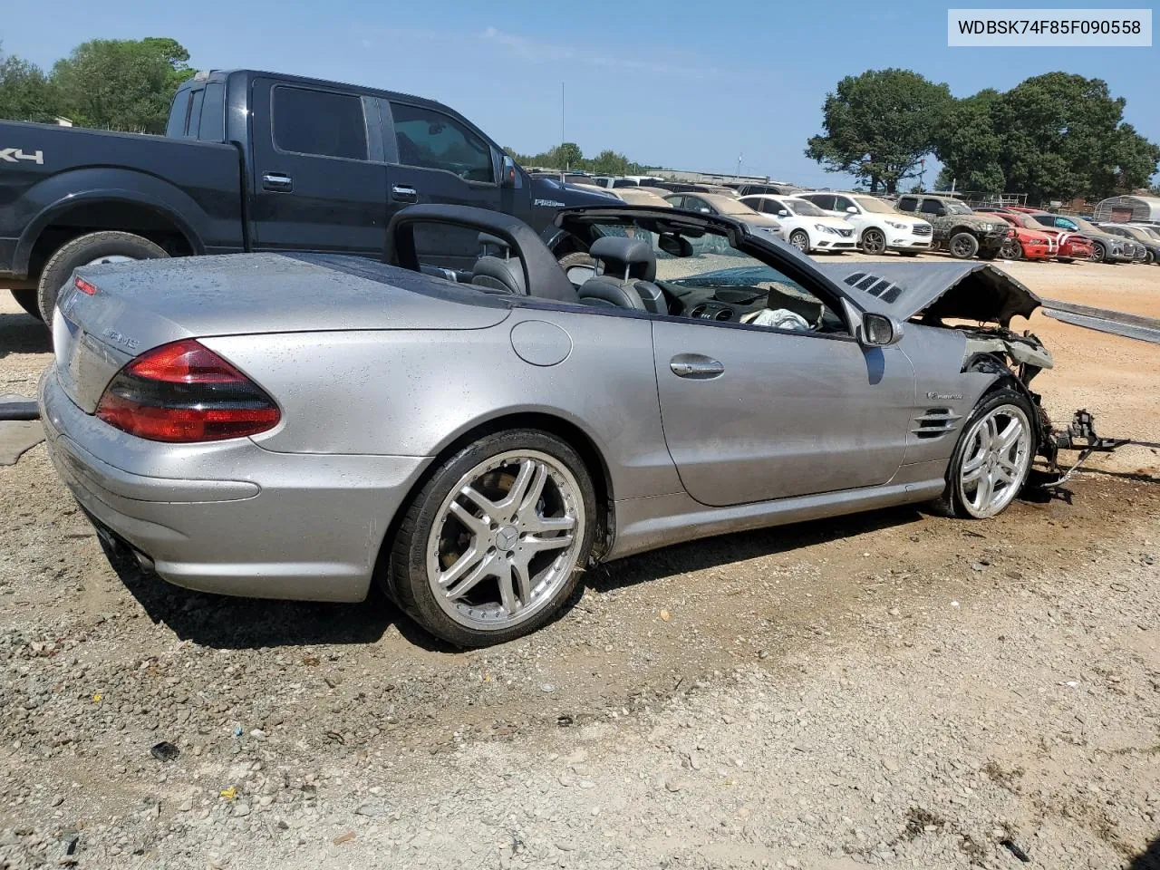 2005 Mercedes-Benz Sl 55 Amg VIN: WDBSK74F85F090558 Lot: 68832854