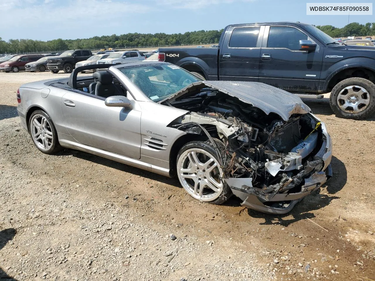 2005 Mercedes-Benz Sl 55 Amg VIN: WDBSK74F85F090558 Lot: 68832854