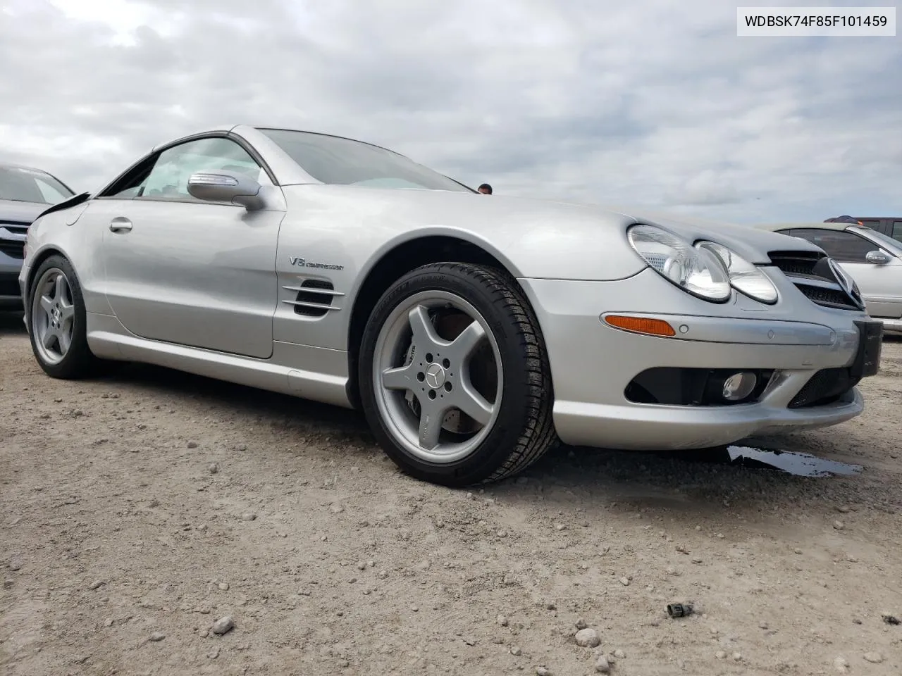 2005 Mercedes-Benz Sl 55 Amg VIN: WDBSK74F85F101459 Lot: 75136414