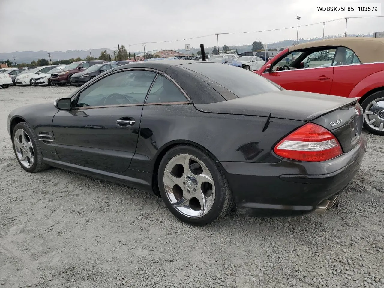 2005 Mercedes-Benz Sl 500 VIN: WDBSK75F85F103579 Lot: 76561284