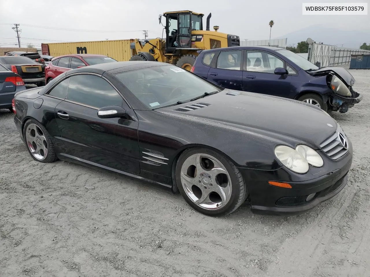 2005 Mercedes-Benz Sl 500 VIN: WDBSK75F85F103579 Lot: 76561284