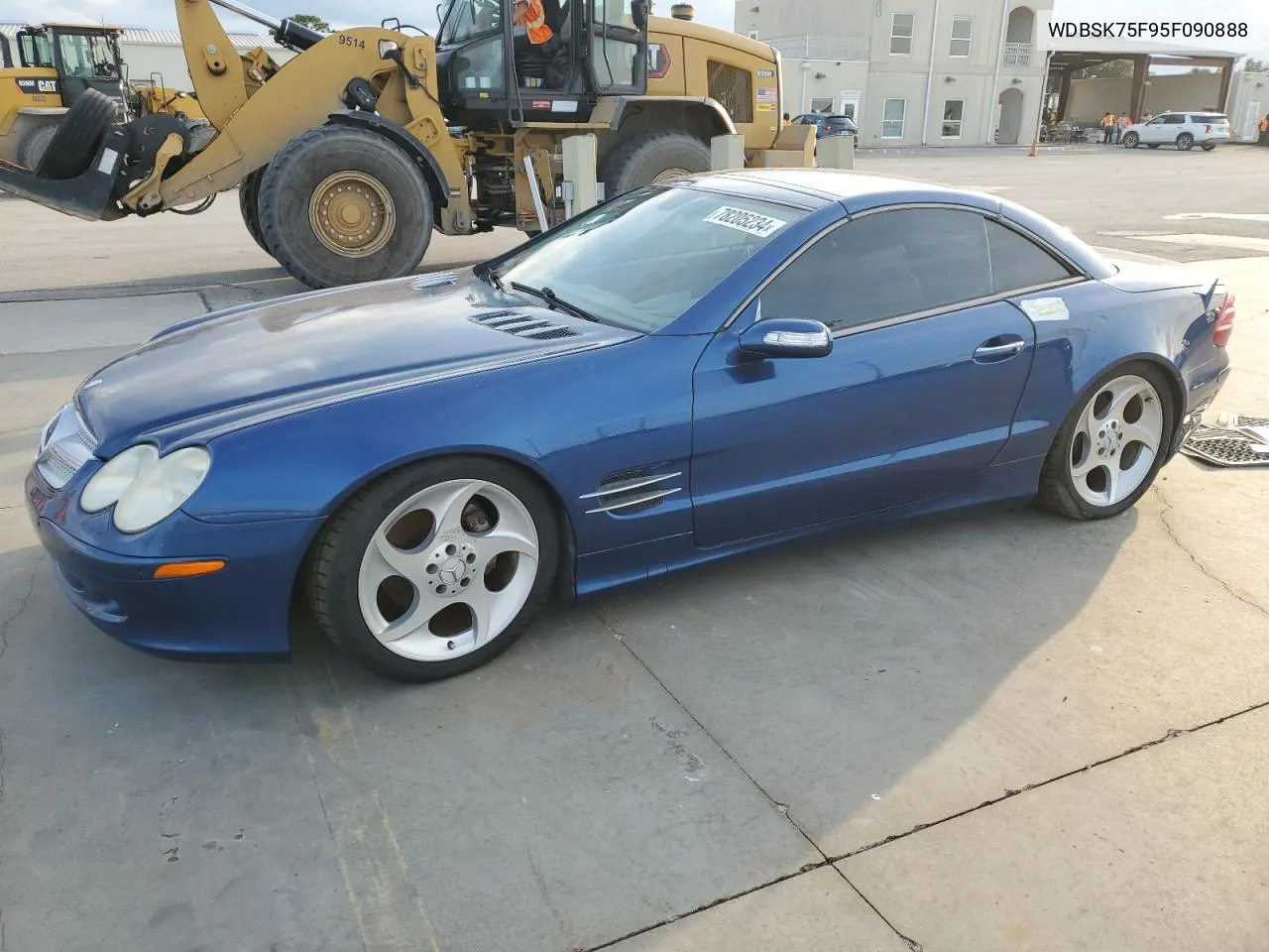 2005 Mercedes-Benz Sl 500 VIN: WDBSK75F95F090888 Lot: 78205234