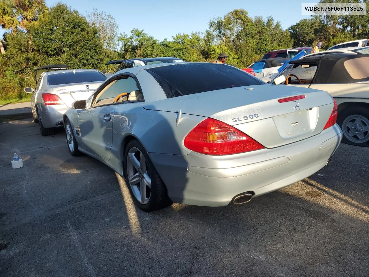 2006 Mercedes-Benz Sl 500 VIN: WDBSK75F06F113525 Lot: 76021824